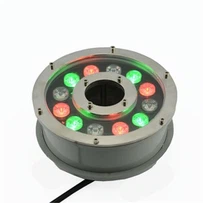 Rgb Светодиодный фонтан Кольцевой свет